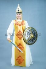 03877 Казахский национальный костюм