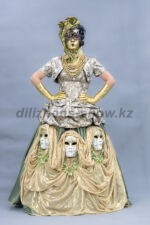 04979 Венецианский костюм с масками подростковый