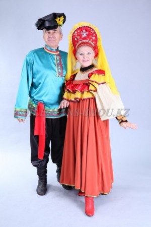 02181 Русские народные костюмы