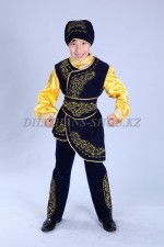 00579 Казахский национальный костюм "Мади". Жилет + брюки + пояс + бандана (4000 тг), рубашка (2000 тг)