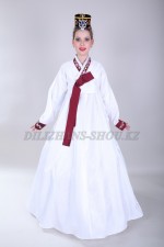 02467 Корейский подростковый ханбок. Платье + жакет (8000 тг), головной убор (2000 тг)