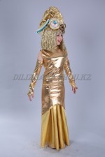 00293 Золотая рыбка. Платье (4000 тг), головной убор (3000 тг)