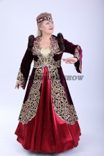 02287 Женский кавказский костюм
