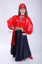 02496 Азиза - турецкий народный костюм. Юбка (4000 тг), блузка (3000 тг), пояс (2000 тг), феска с платком (2000 тг), украшение (2000 тг)