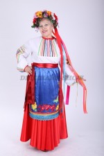 02308 Украинский народный костюм большого размера