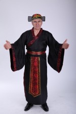 02431 Китайский традиционный костюм. Кимоно (6000 тг), головной убор (2000 тг)