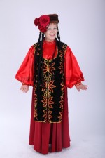 02226 Уйгурский женский костюм большого размера