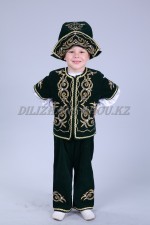 00572 Казахский национальный костюм "Мирас" 01. Штаны, камзол, головной убор (4000 тг)