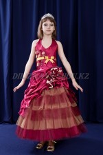 00915 Бальное платье "Капризная принцесса 05" (4000 тг), диадема (1000 тг)