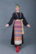 02140 Русский женский костюм. Юбка (3000 тг), блузка (4000 тг), фартук (2000 тг), повязка (1000 тг)
