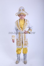00604 Казахский национальный костюм "Амир" (02). Чапан + головной убор (7000 тг), шаровары (2000 тг), рубашка (2000 тг)