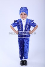 00619 Казахский национальный костюм "Айдос" 02. Камзол, брюки, бандана, пояс (5000 тг)