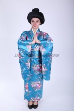 00778 Японское кимоно «Амэя 03». Кимоно (8000 тг), парик (3000 тг)