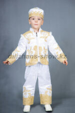 00560 Казахский национальный костюм "Аскар" 05. Камзол, брюки, тюбетейка (8000 тг)
