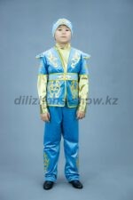 03904 Казахский национальный костюм "Айдар 02" Жилет + брюки + пояс + бандана (10000тг), рубашка (2000 тг)