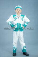03741 Казахский национальный костюм "Аскар" 04. Камзол, брюки, тюбетейка (8000 тг)
