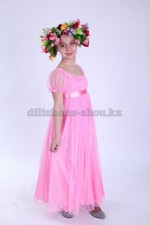 01053 Тюльпан. Платье (4000/6000 тг, зависит от выбранного размера), венок (5000 тг)