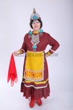 02155 Чувашский народный костюм женский