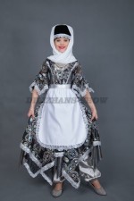 00681 Татарский народный костюм Земфира. Платье (4000 тг), фартук (1000 тг), головной убор (2000 тг)