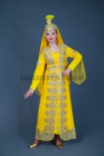 00800 Зульфия. Узбекская красавица. Платье, камзол, шаровары (13000 тг), головной убор (2000 тг)