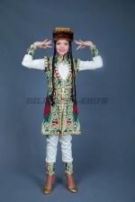 00799 Уйгурский костюм "Юлтуз". Камзол + туника + шаровары (22000 тг), головной убор (4000 тг)