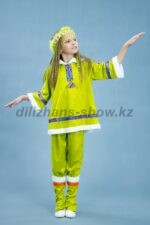 03769 Якутский костюм для девочки Платье+ головной убор (5000 тг), брюки (2000 тг)