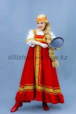04320 Костюм бабы из деревни дураков, Каламбур