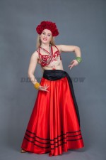 02519 Кубинский танцевальный костюм