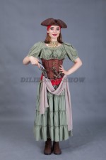 01487 Женский костюм для пиратской вечеринки