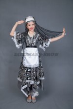 00855 Еврейский народный костюм Хана. Платье (4000 тг), фартук (1000 тг), головной убор (2000 тг)