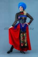 05073 Русский стилизованный женский костюм