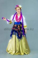 05106 Русский стилизованный костюм на девочку
