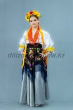 05108 Русский стилизованный костюм на девочку